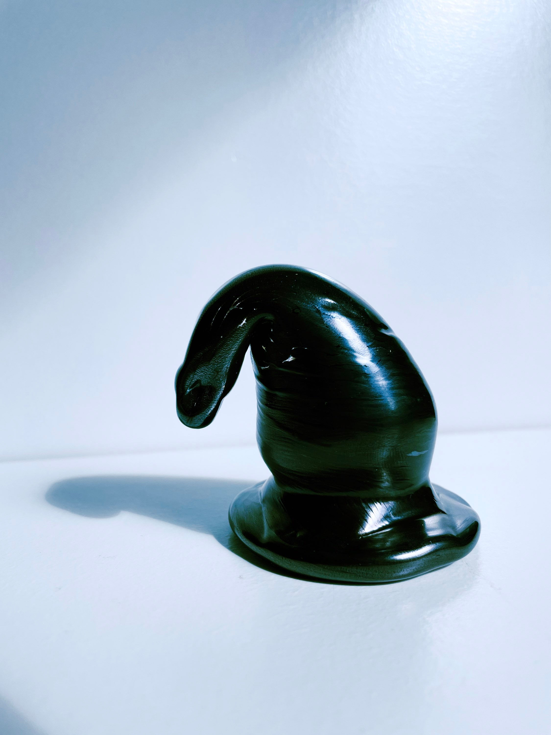 Handcrafted Glass Witches Hat