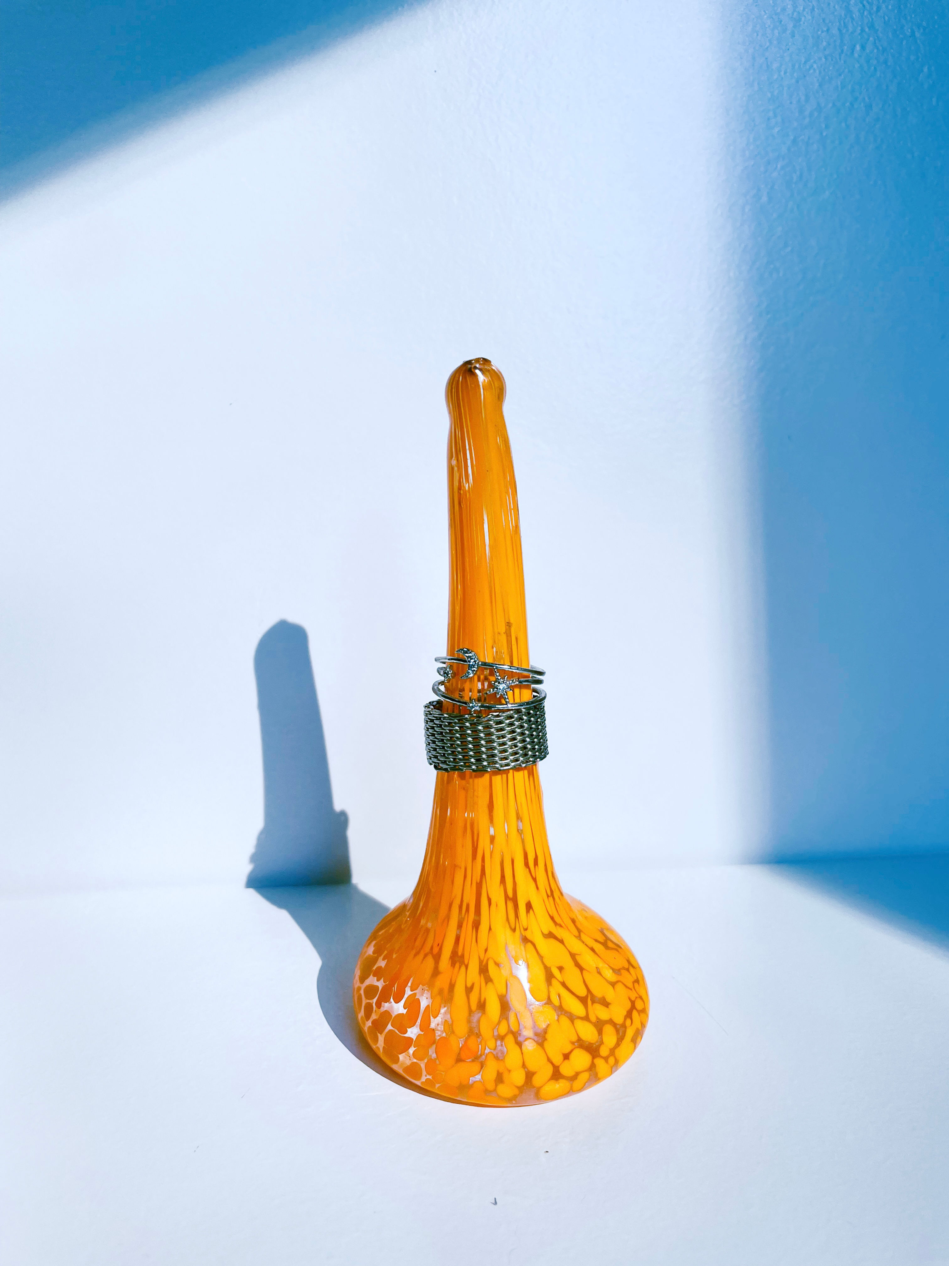 Handcrafted Glass Ring Holder