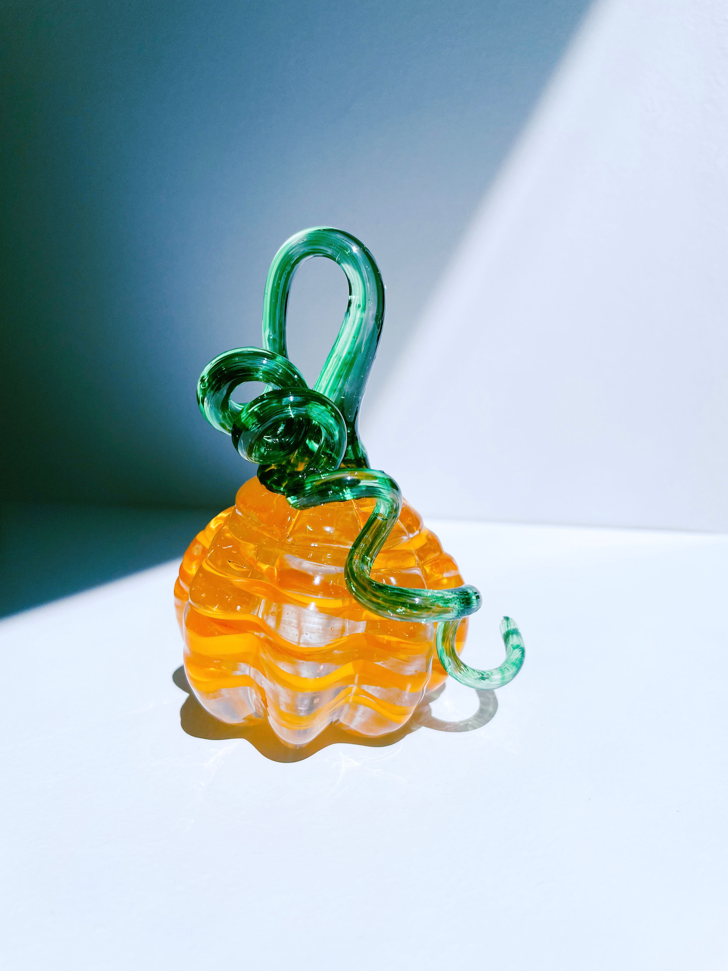 Itty Bitty Glass Pumpkin