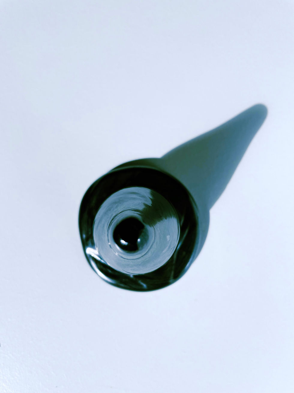 Thumbnail: Handcrafted Glass Witches Hat