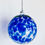 Thumbnail: Handblown Glass Ornament/ blue