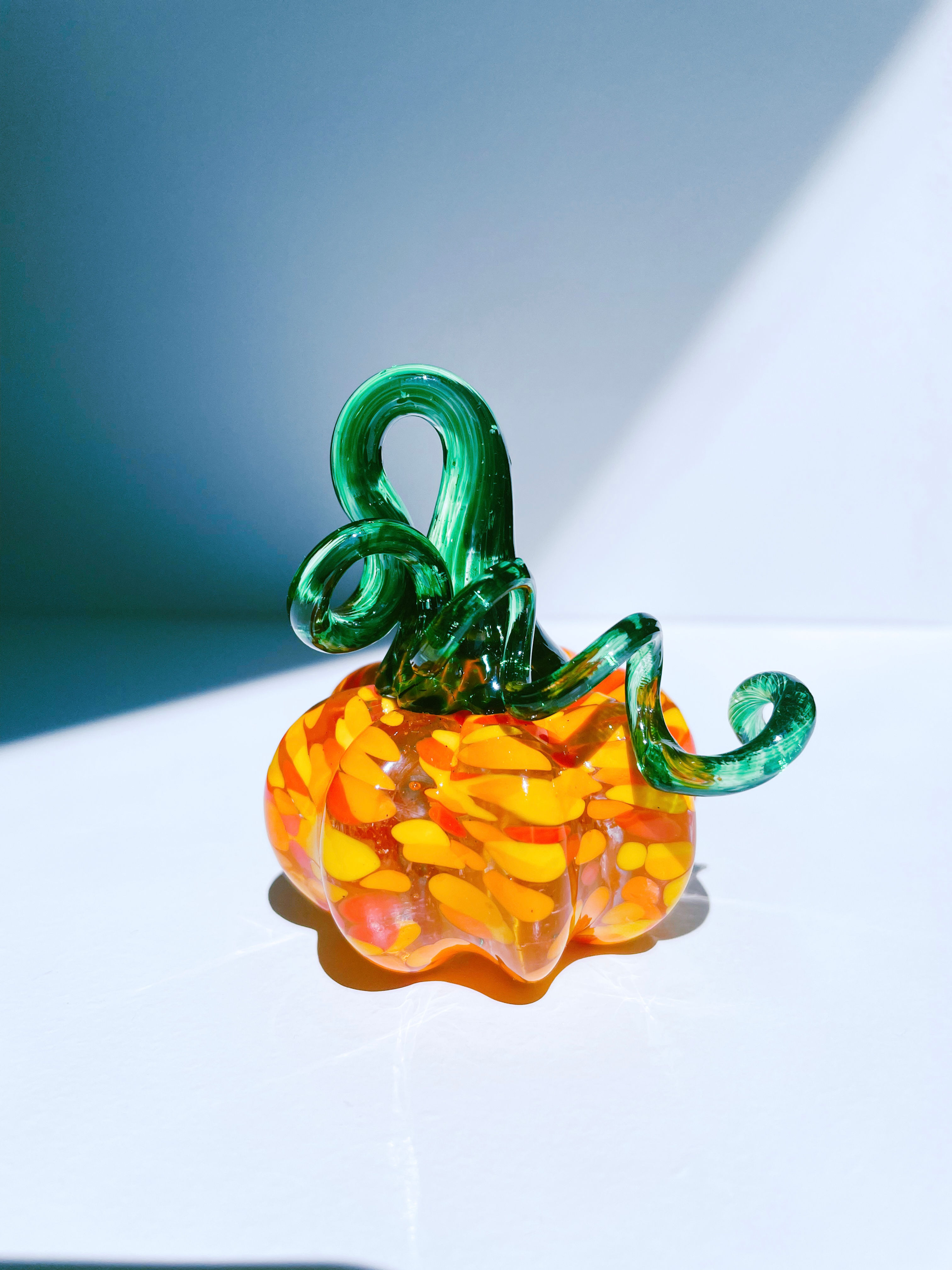 Itty Bitty Glass Pumpkin