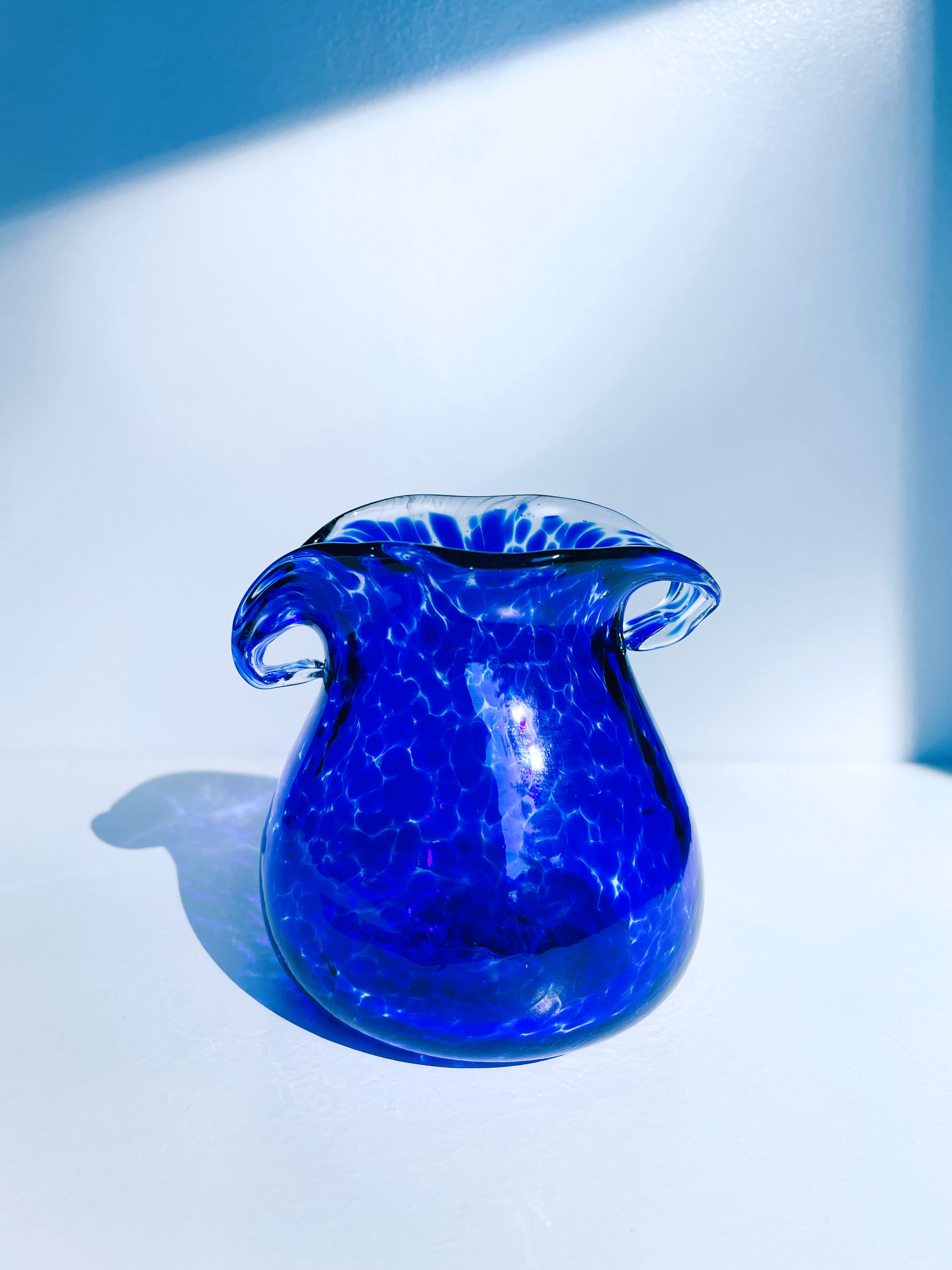 Handcrafted Glass Bud Vase