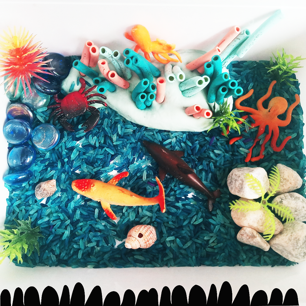 Thumbnail: Under the sea Sensory Bin