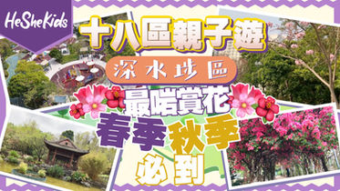 【十八區親子遊】深水埗最啱賞花 春秋季必到