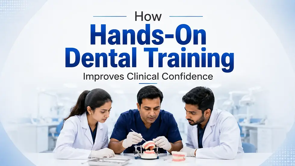 How Hands-On Dental Training Improves Clinical Confidence