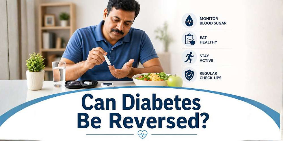 can diabetes be reversed
