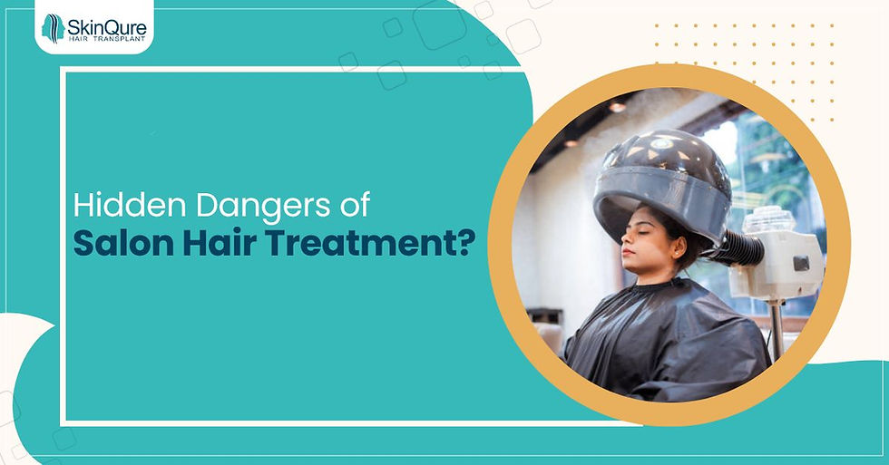 salon hair treatment side effects