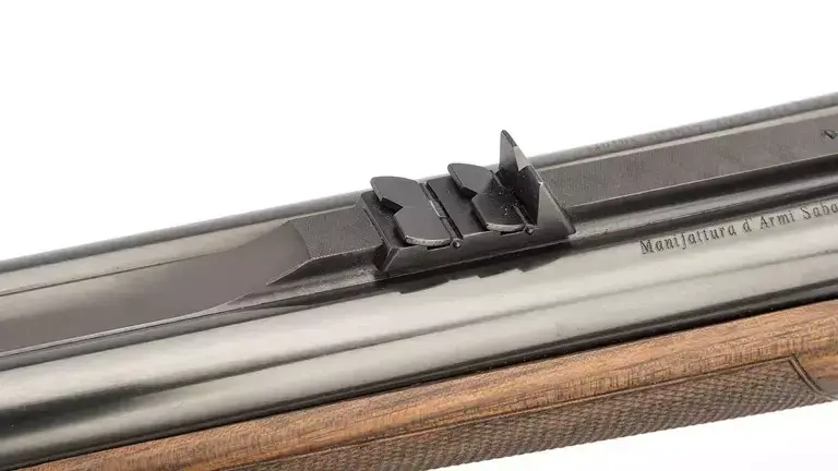 Thumbnail: Sabatti Safari Big Five Blued SbS Double rifle engraved with ejectors 416 Rigby