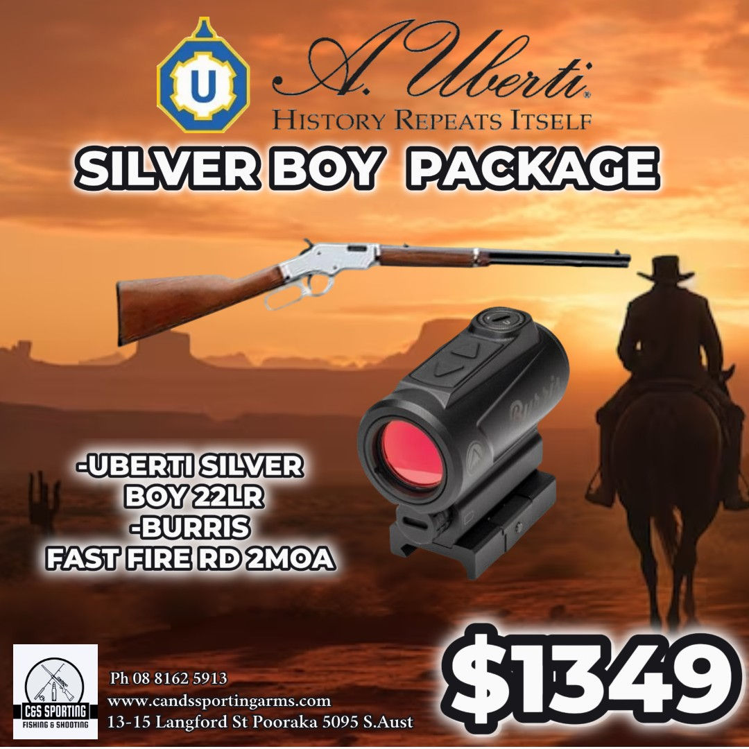 UBERTI SILVER BOY PACKAGE 22LR -22WMR