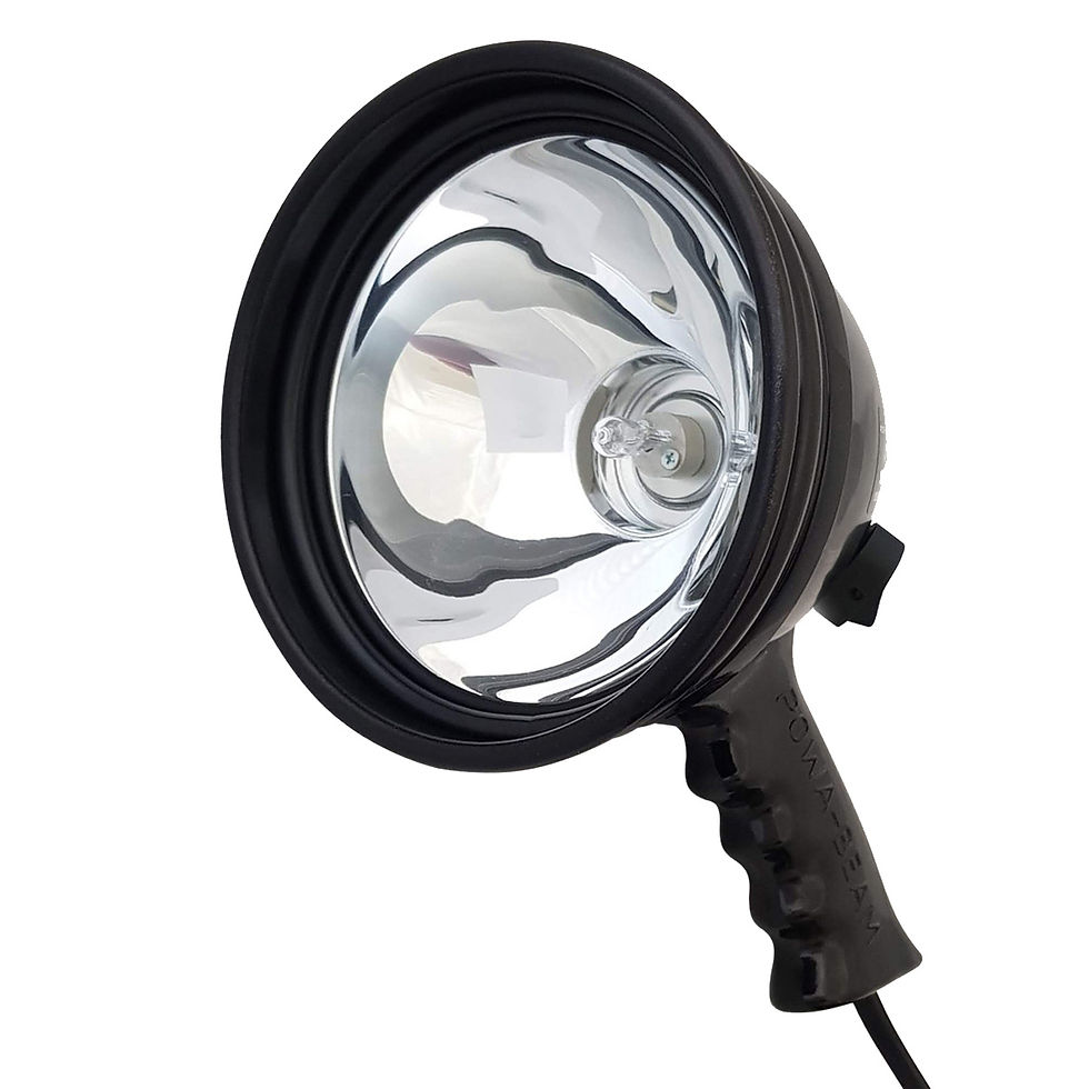 POWA BEAM 145mm QH 100W Hand Held Spotlight