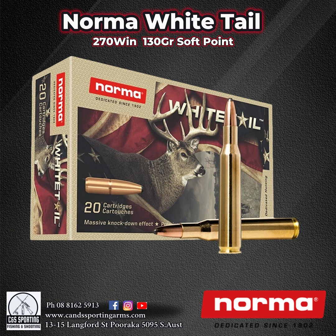 NORMA 270 Win 130gr Whitetail