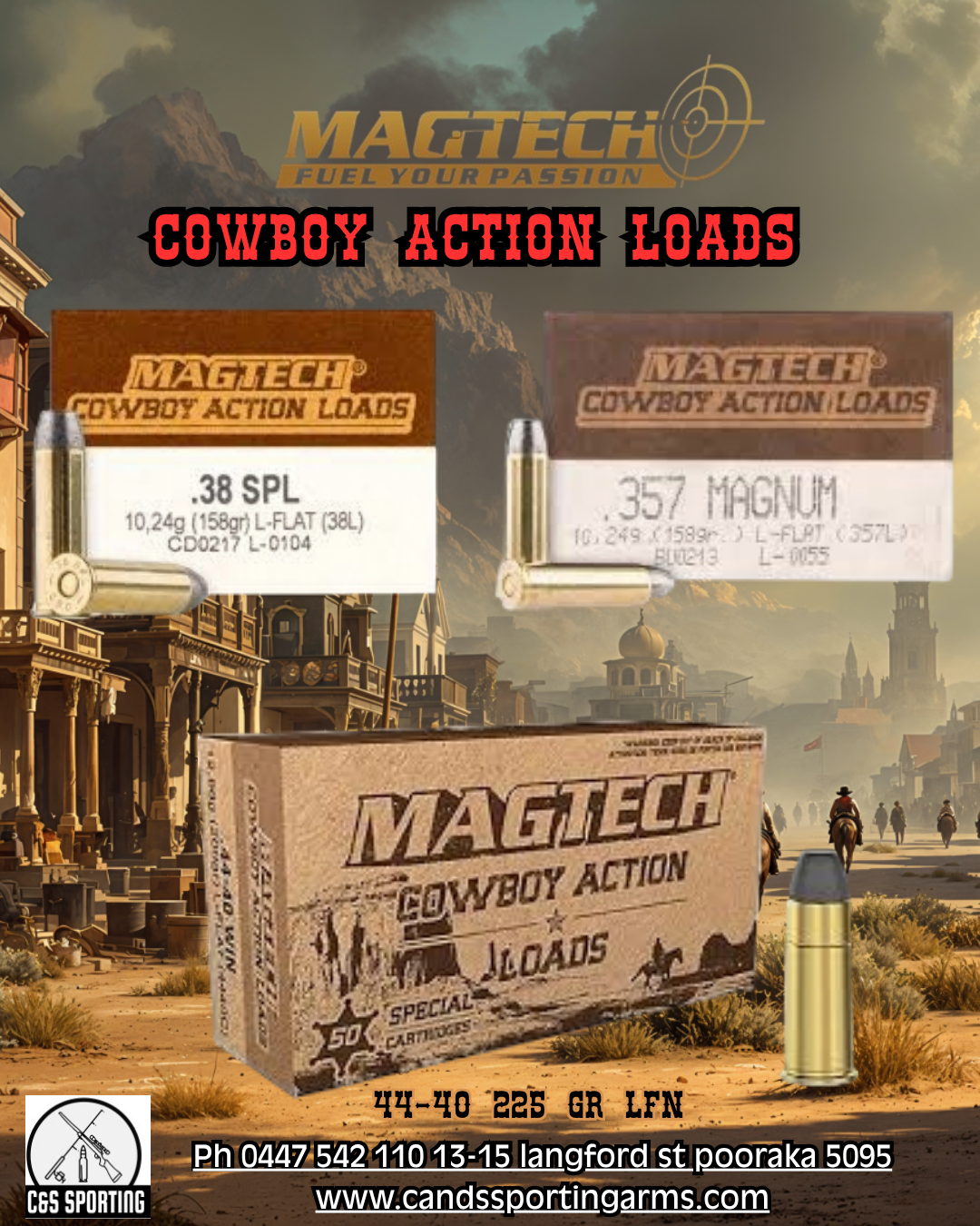 Magtech Cowboy Action Ammo