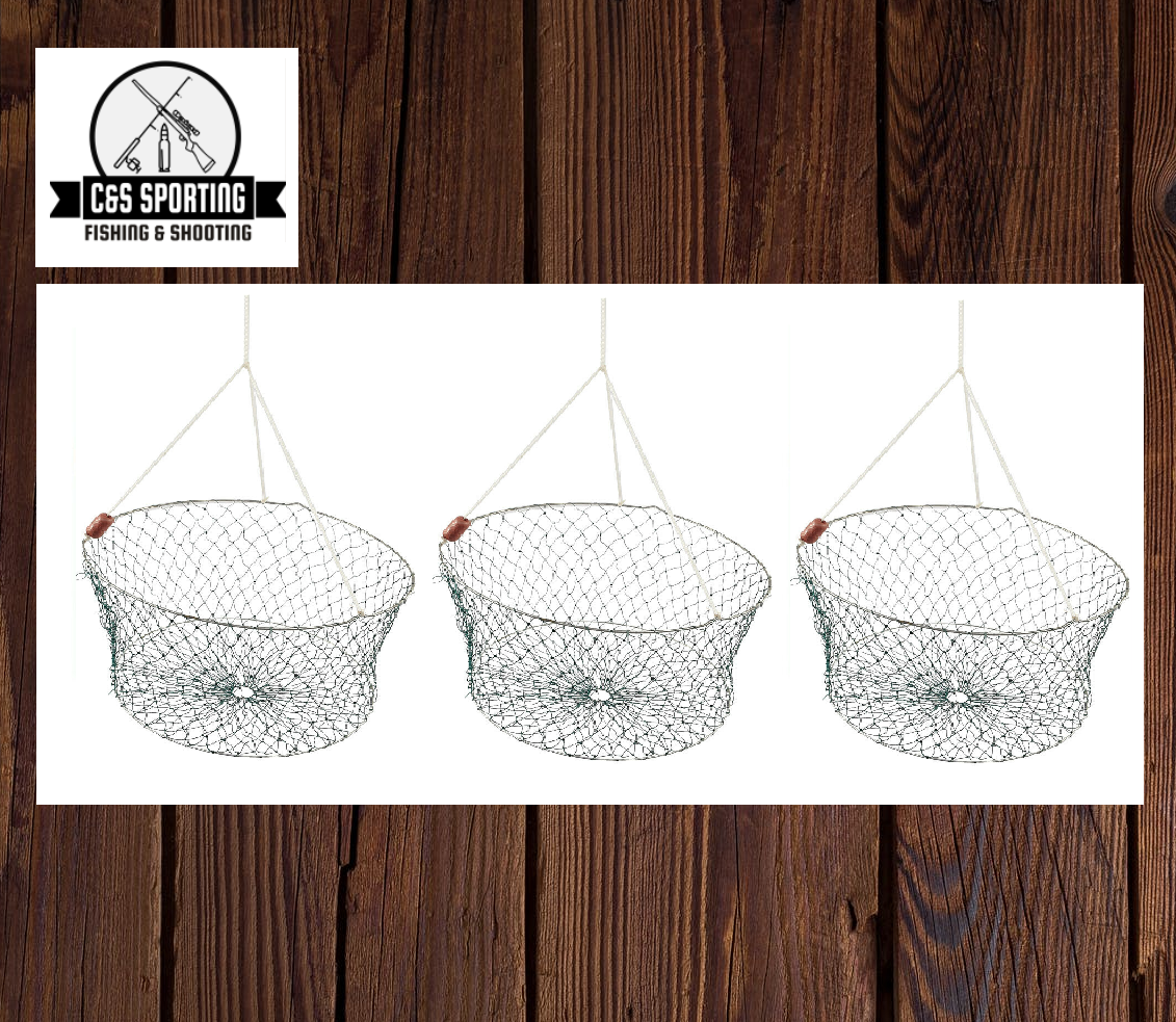3X NYLON BASE CRAB NETS