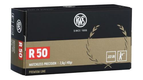RWS 22LR R50 40gr LRN 50 Pack | C&S Sporting Arms