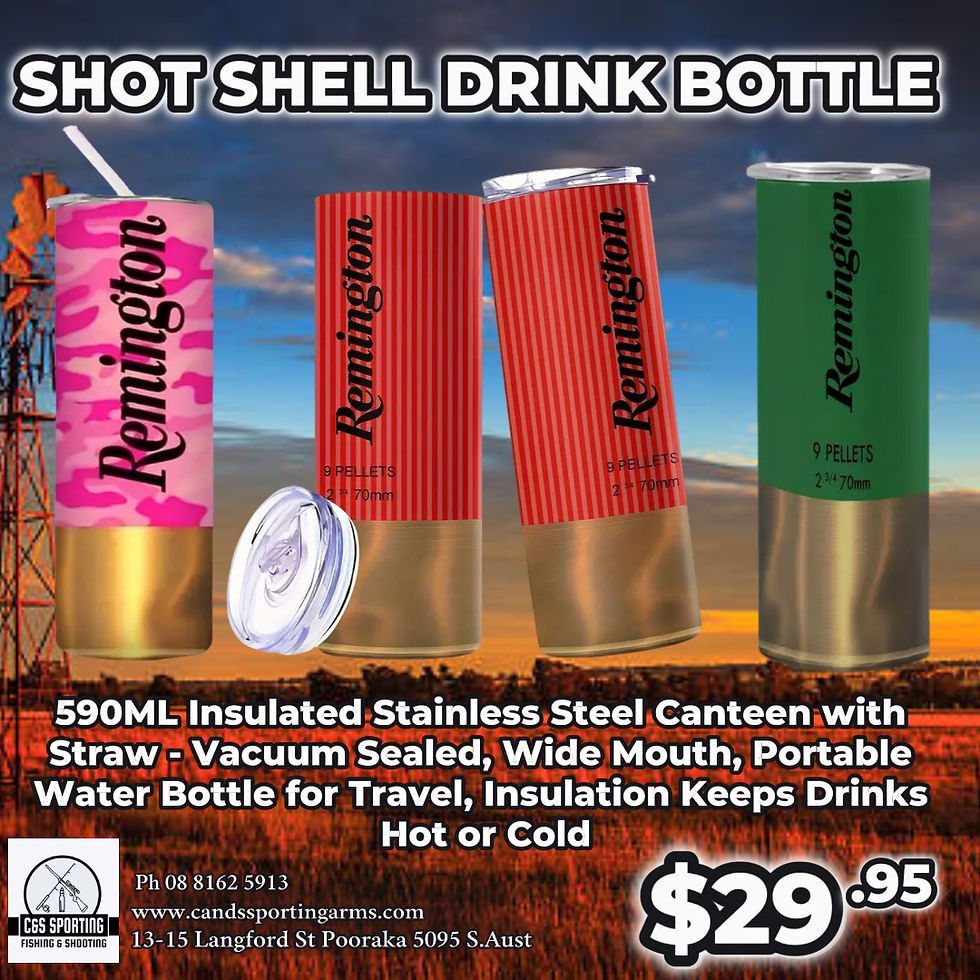 SHOT SHELL DRINK BOTTLE 590ML