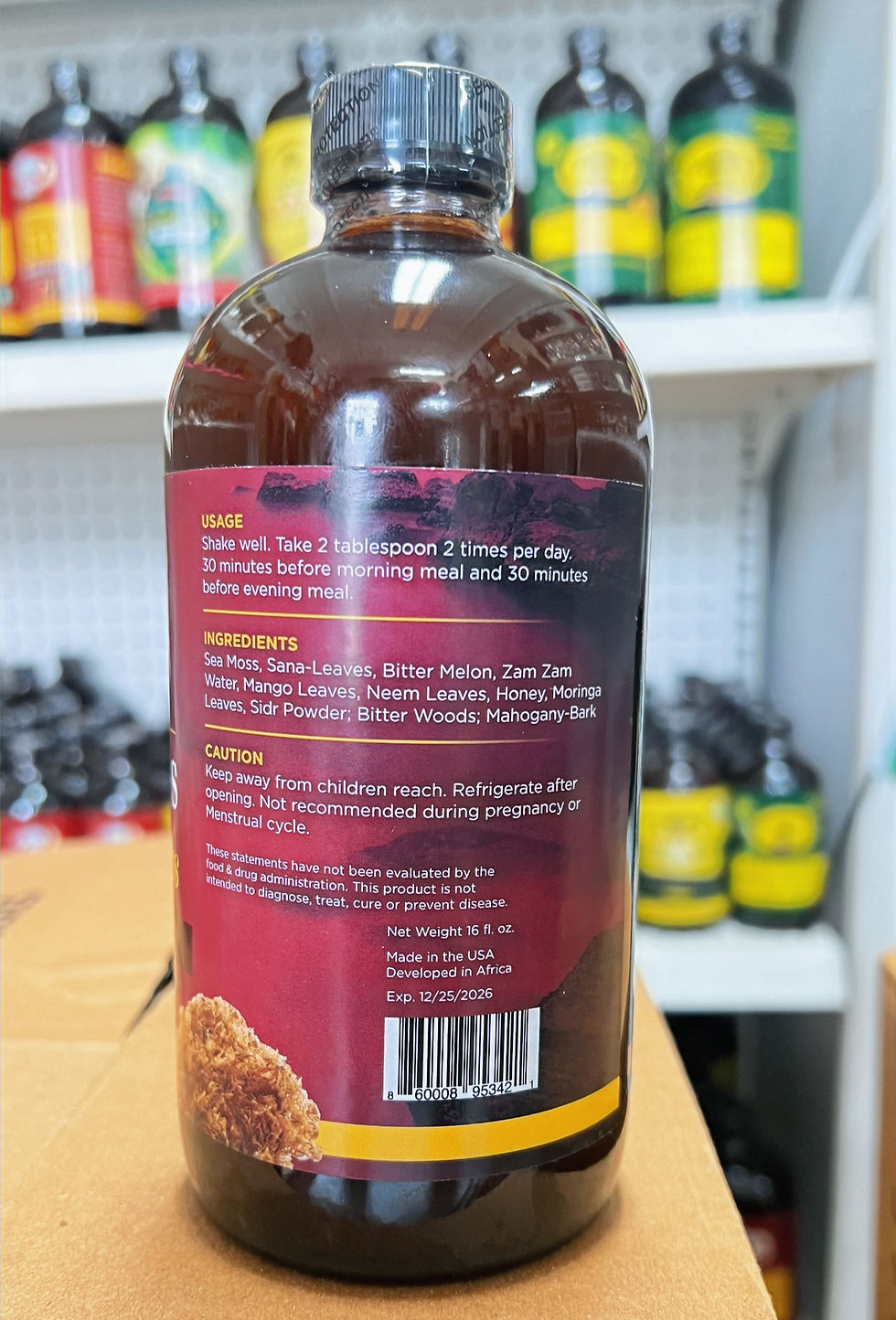 Thumbnail: SEA MOSS LIVING BITTERS 100% Natural and Organic