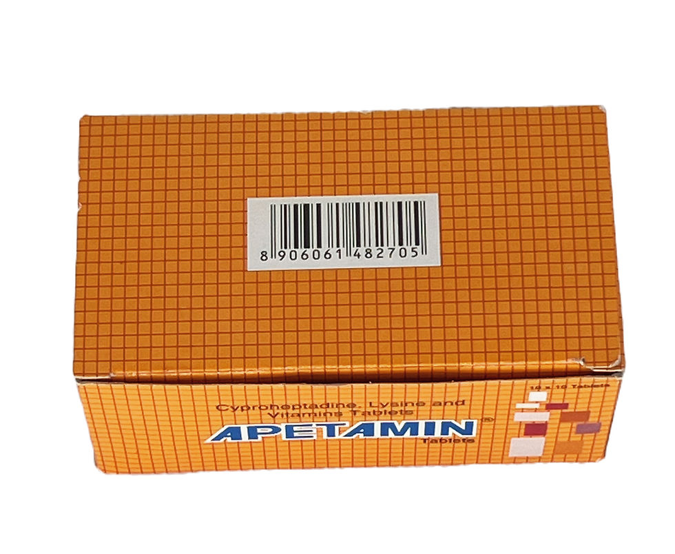 Thumbnail: APETAMIN Vitamins Tablets 10 x 10 Tablets