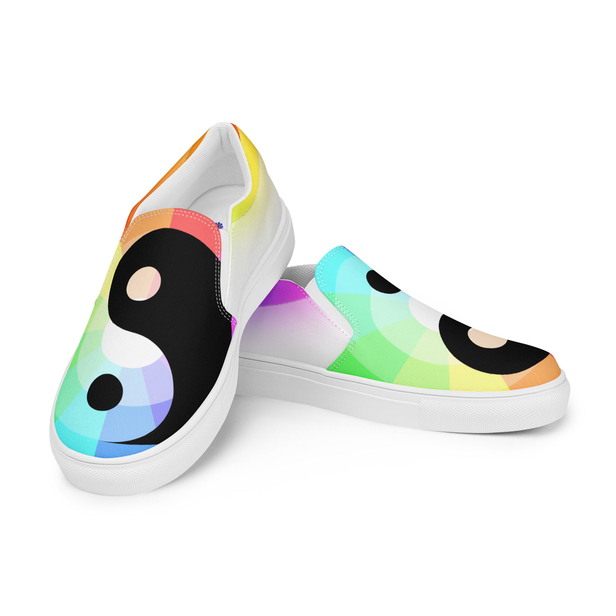 Women’s-QI- BALANCE- slip-on canvas shoes