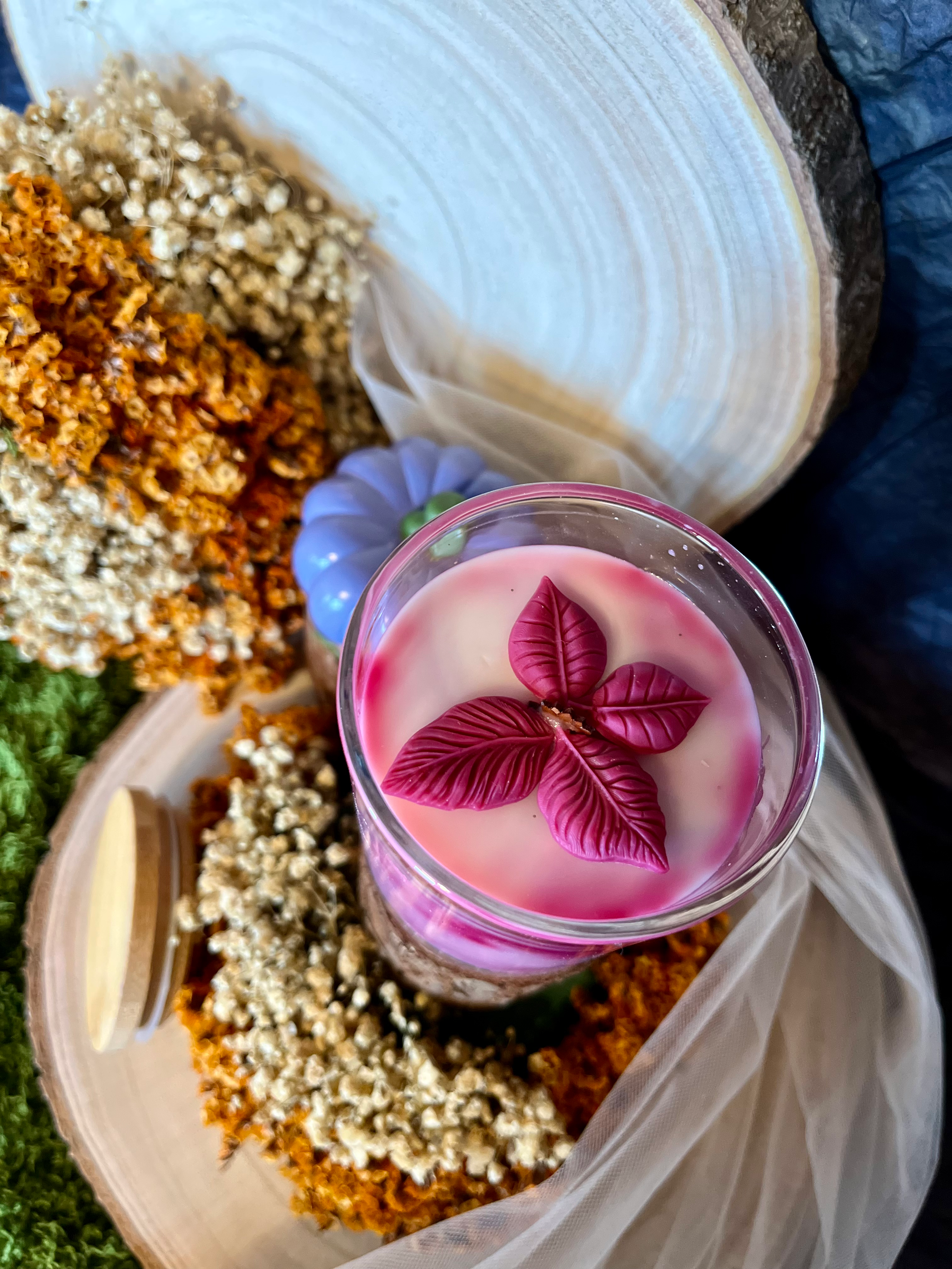 🕯️ Sült alma + tök és szegfű – Pohárba öntött melegség (175g)