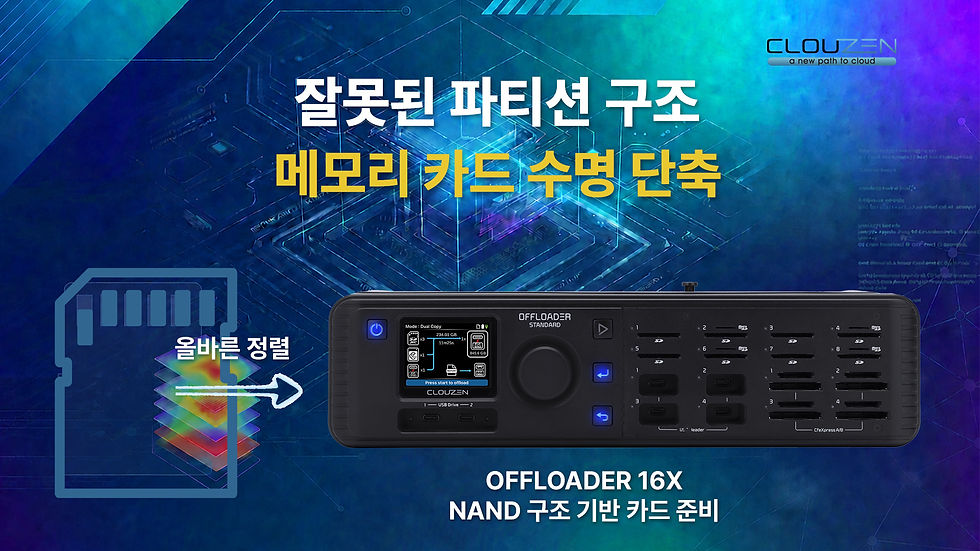 잘못된 파티션 구조가 메모리 카드 수명을 단축시키는 이유