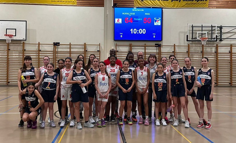 Le U14 terminano la stagione in amichevole