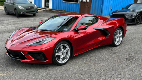 Shade9 is Your Corvette's Best Defense with LLumar® Paint Protection Film
