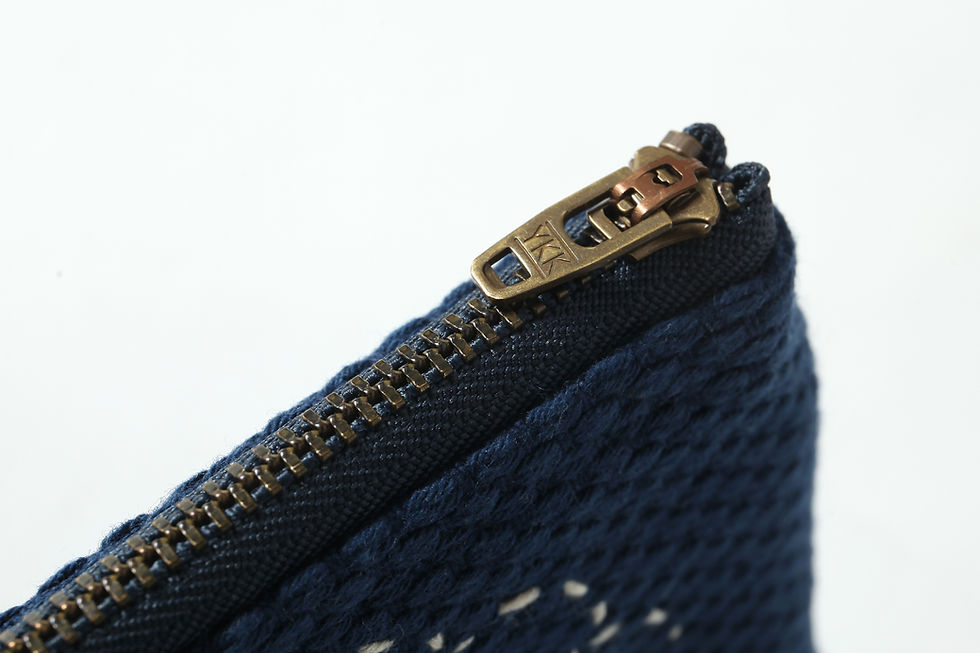 Thumbnail: 【ASTER】Sashiko Coin Purse