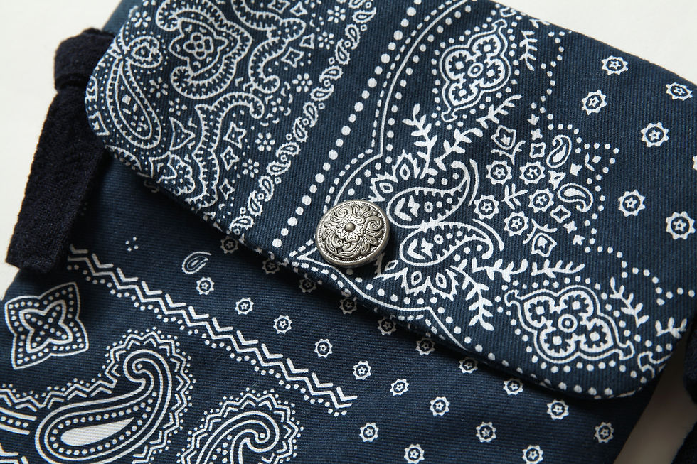 Thumbnail: 【KASHU】Paisley Medicine Bag
