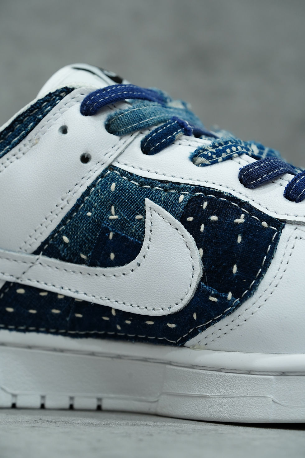 Thumbnail: 【PAZU】Indigo Patchwork Dunk Low