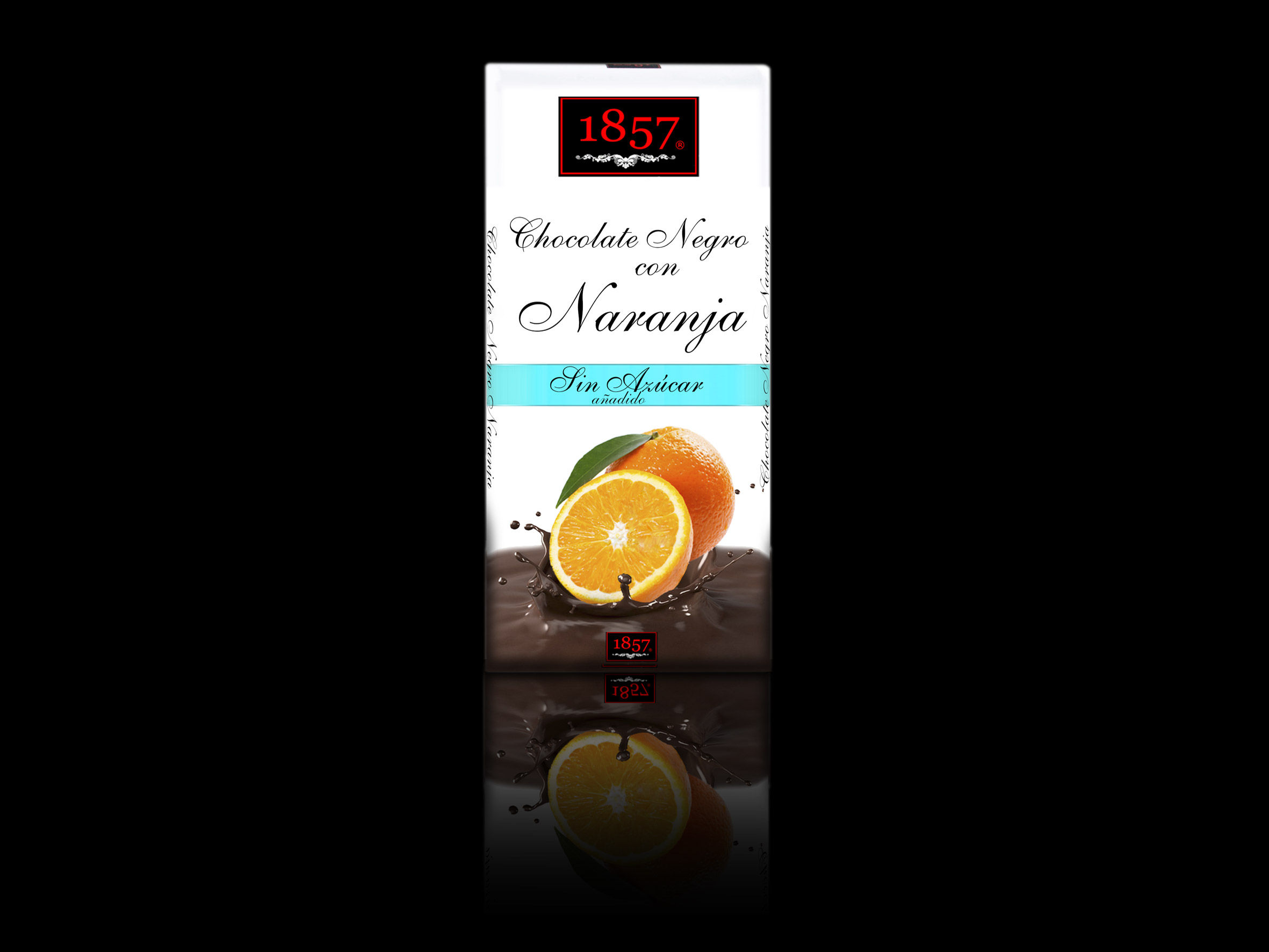 Chocolate Sin Azúcar Naranja 125 g