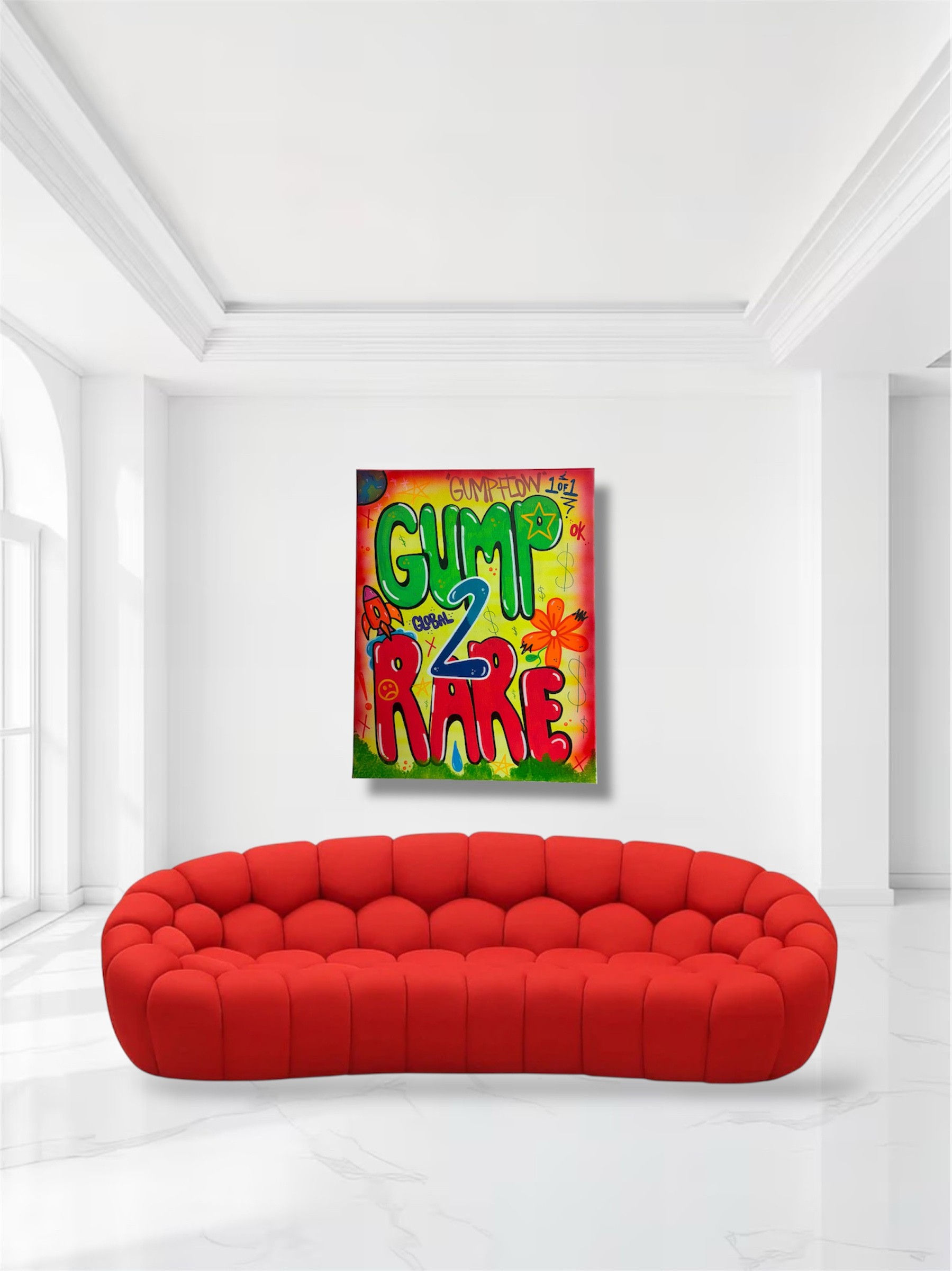 GUMP 2 RARE on wall