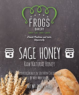 Print of Frogs Sage Honey