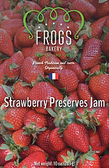 Close up of the Strawberry Preserves Jam