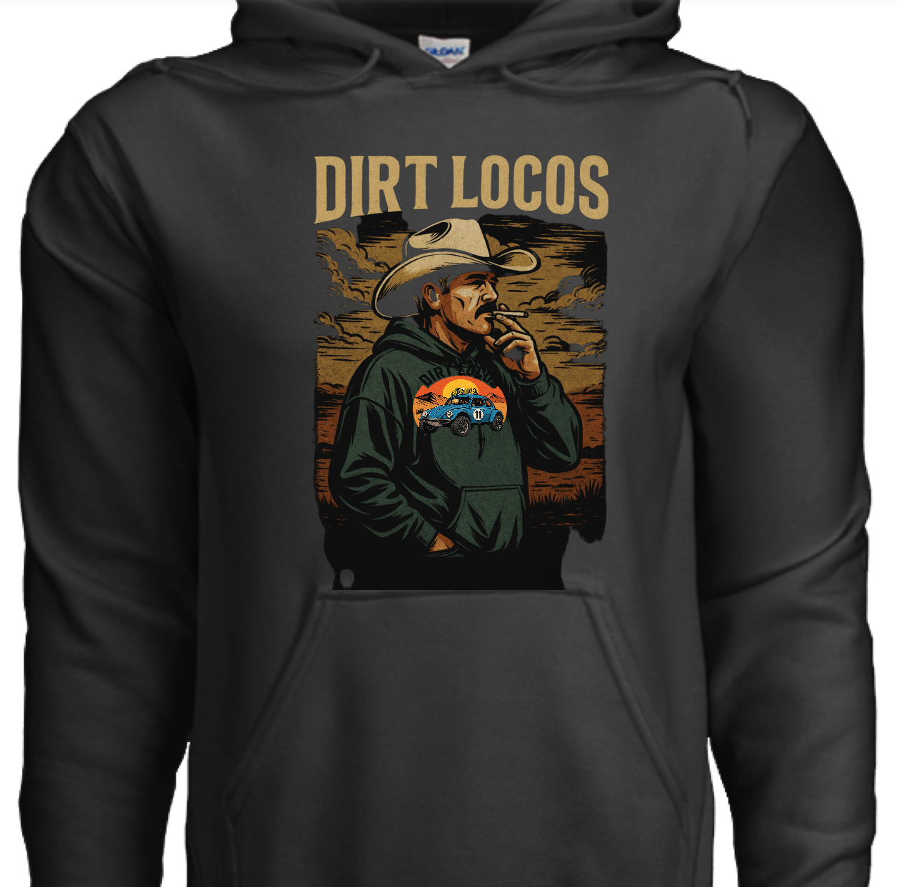 Dirt Locos Baja Legend Hoodie