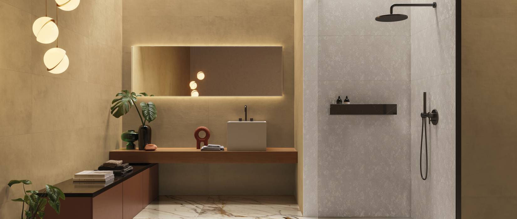 Supergres Your Match okker sárga csempe