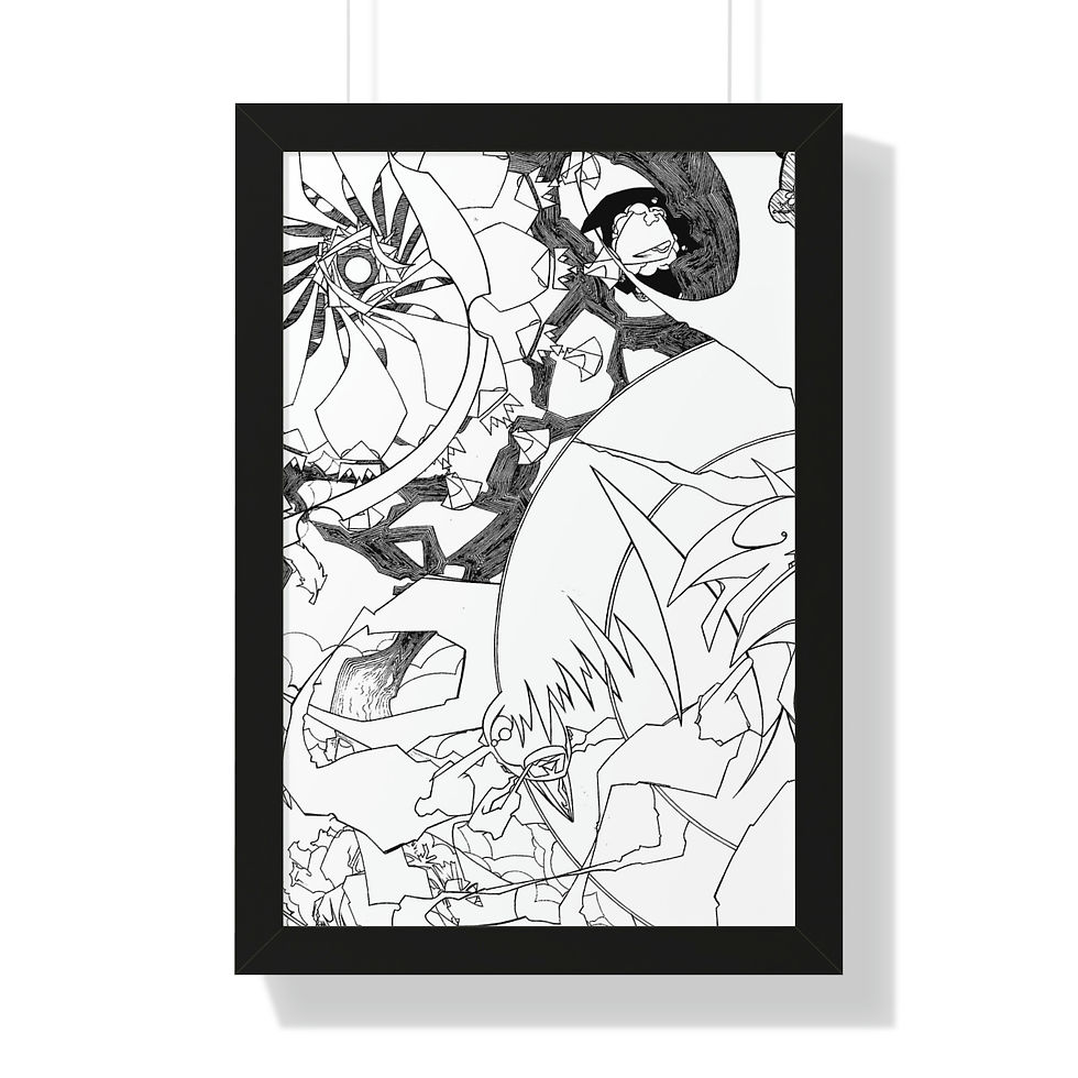 Thumbnail: For Showtime: Framed Vertical Poster