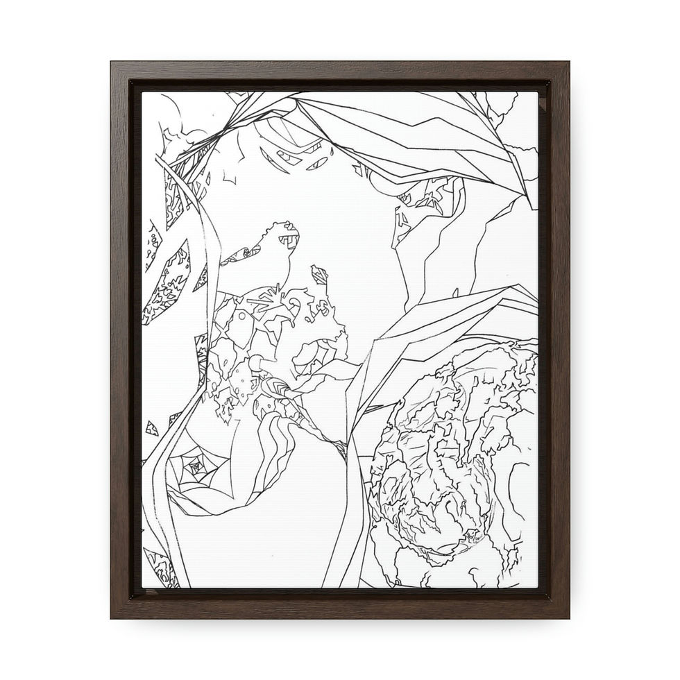 Thumbnail: The Slumber: Gallery Canvas Wraps, Vertical Frame