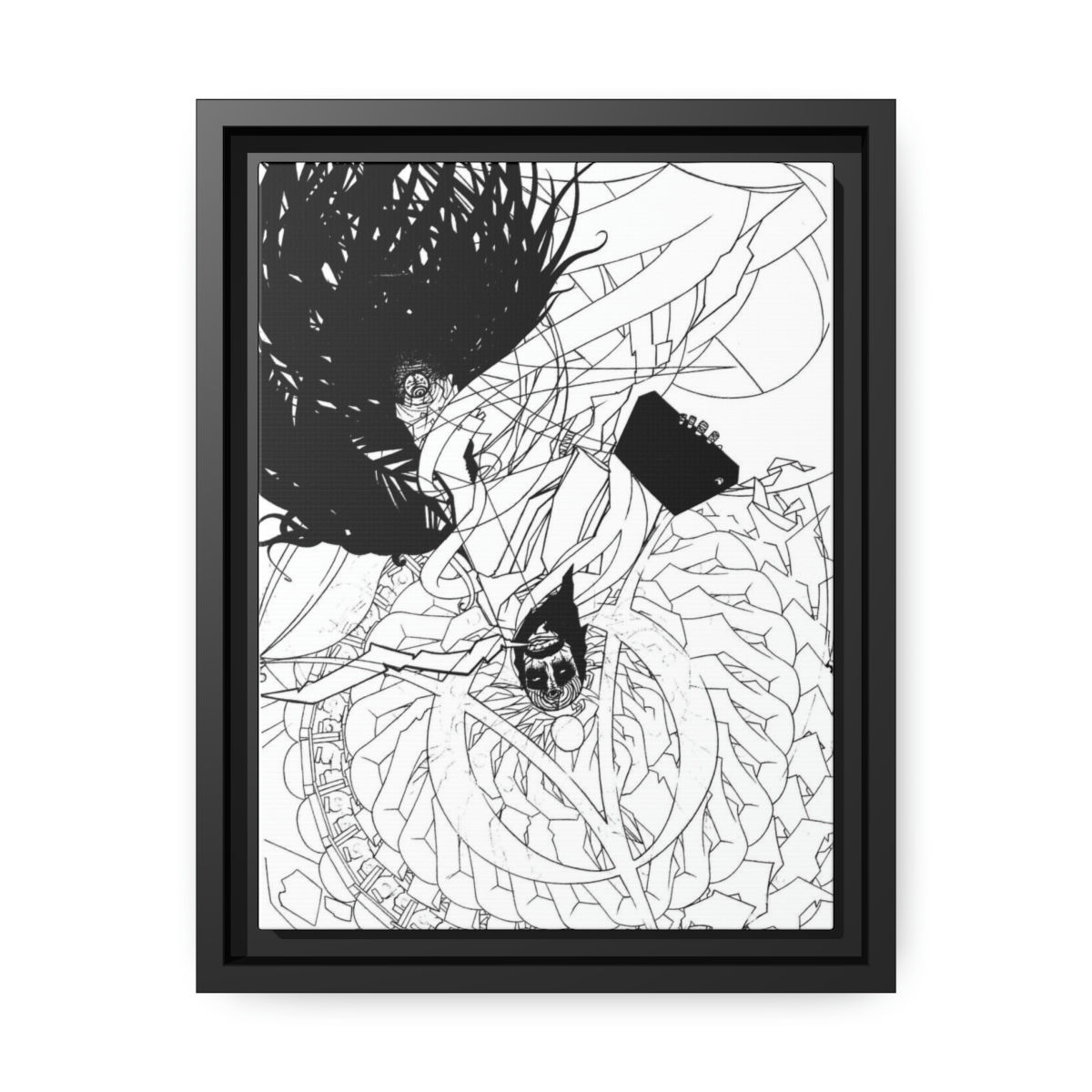Piece of Heaven: Matte Canvas, Black Frame
