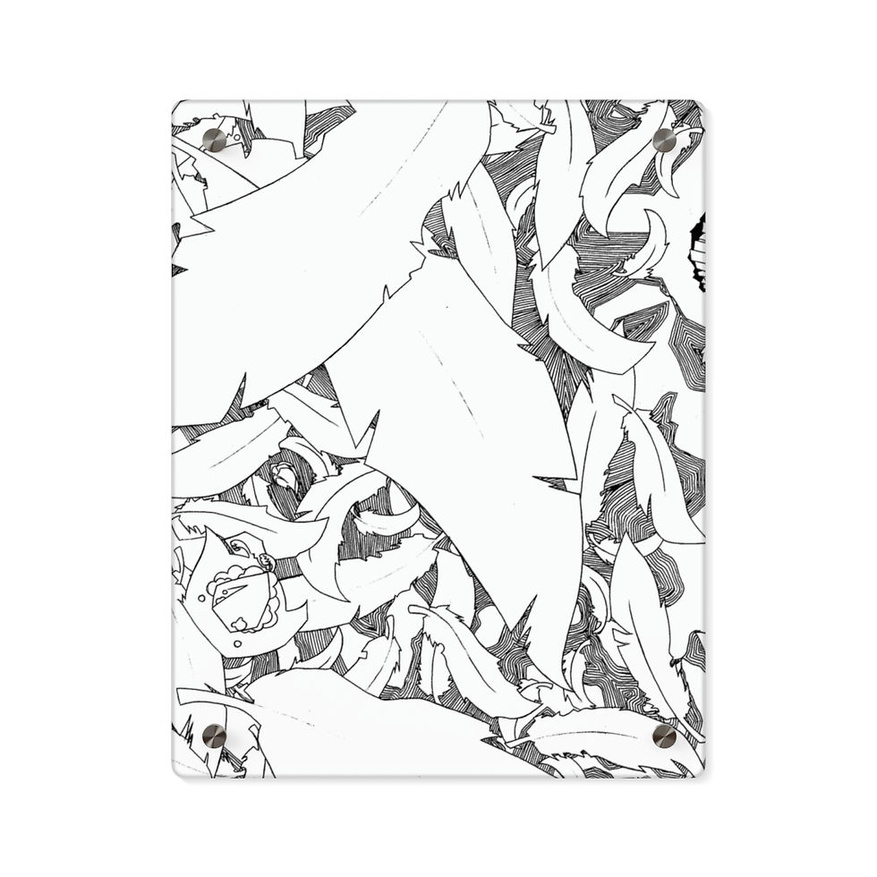 Thumbnail: Ascending Feathers: Acrylic Panels
