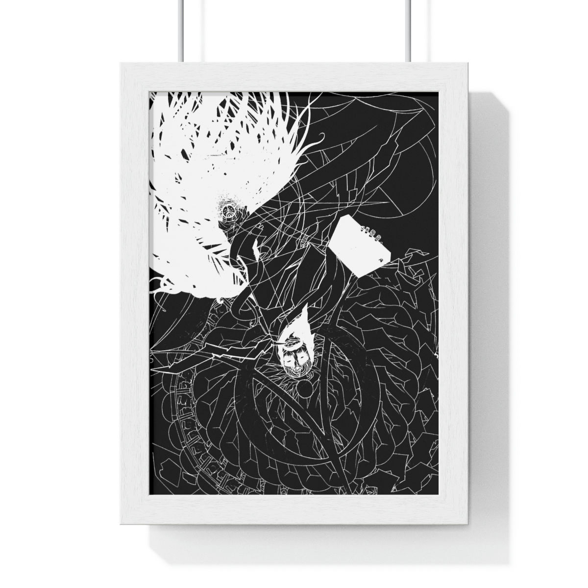 Piece of Heaven Inverted: Premium Framed Vertical Poster