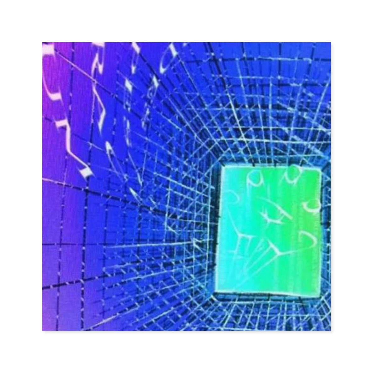 Methuselah Inverted: Square Stickers