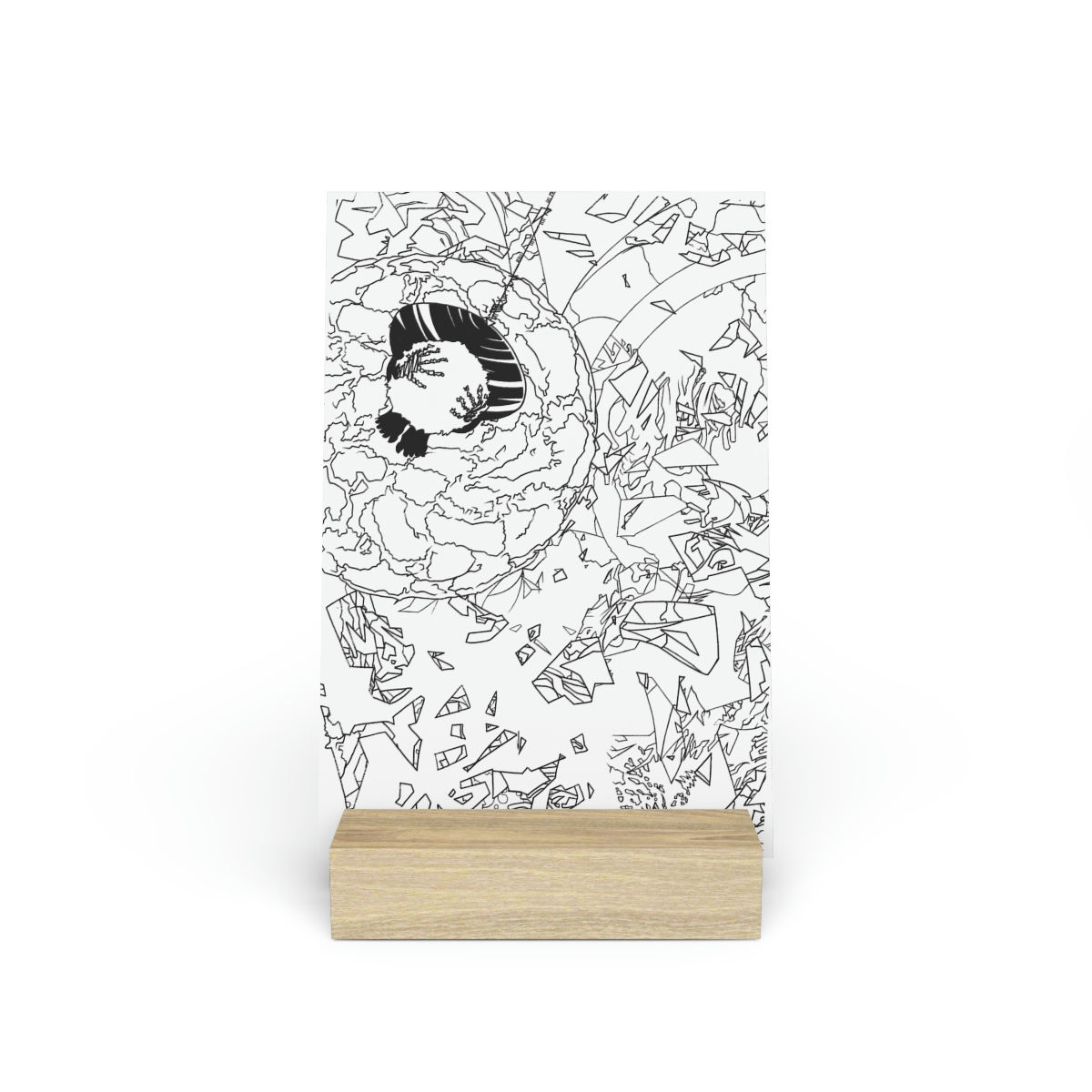 Hiding Below: Gallery Board & Stand