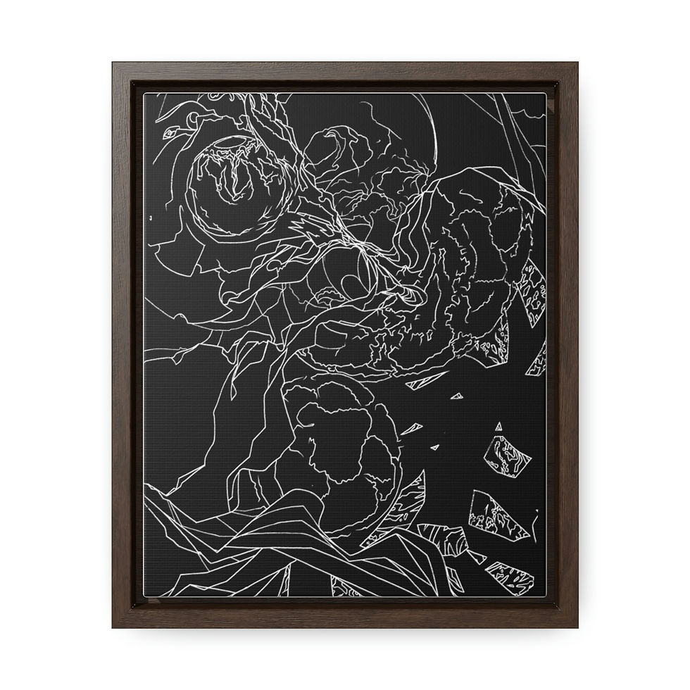 Thumbnail: Forgotten Inverted: Gallery Canvas Wraps, Vertical Frame