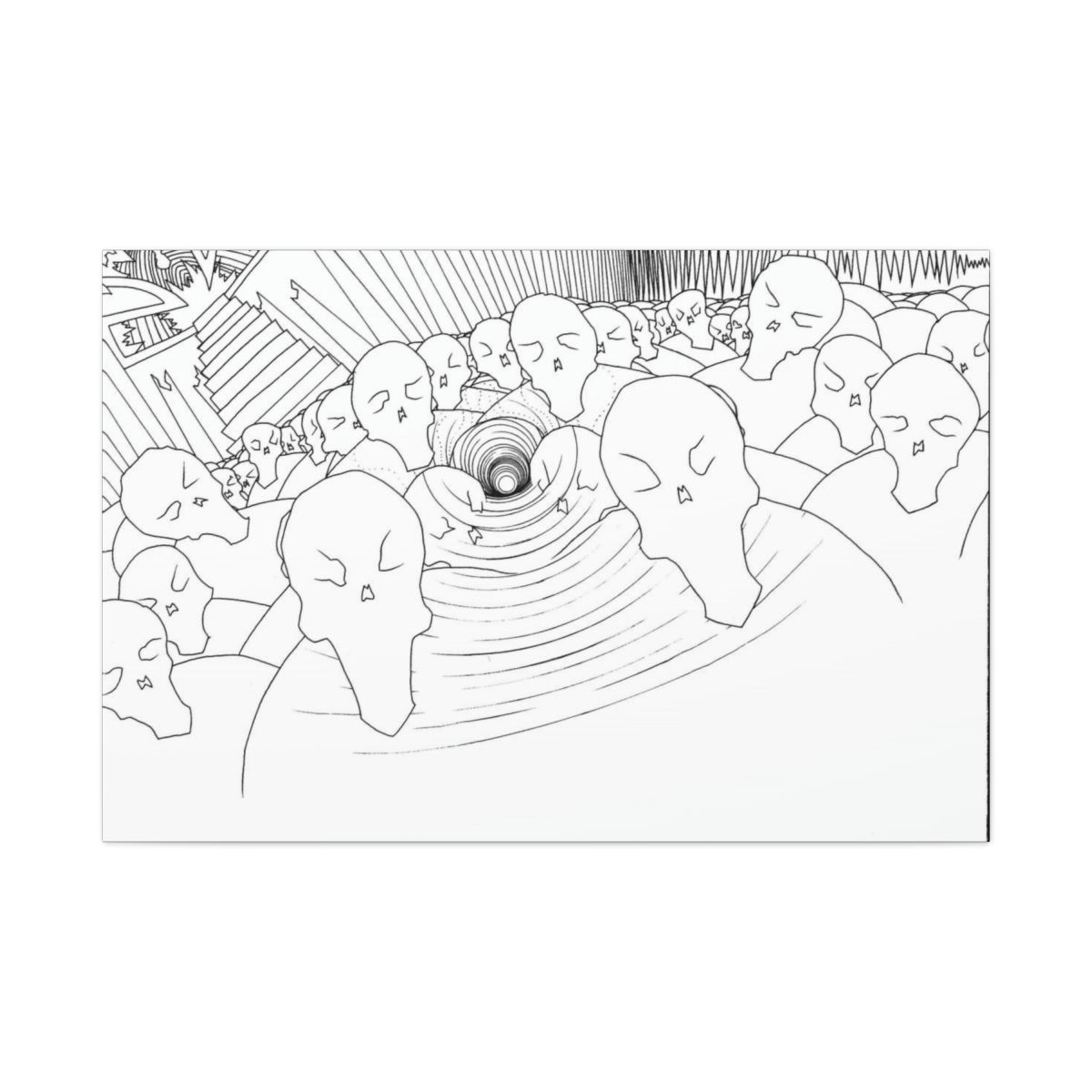 The Heard: Matte Canvas, Stretched