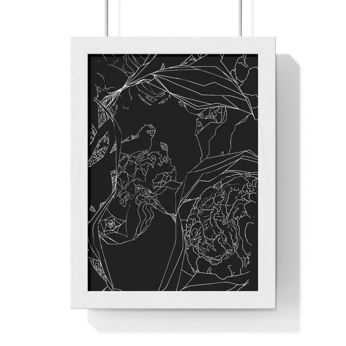 The Slumber Inverted: Premium Framed Vertical Poster