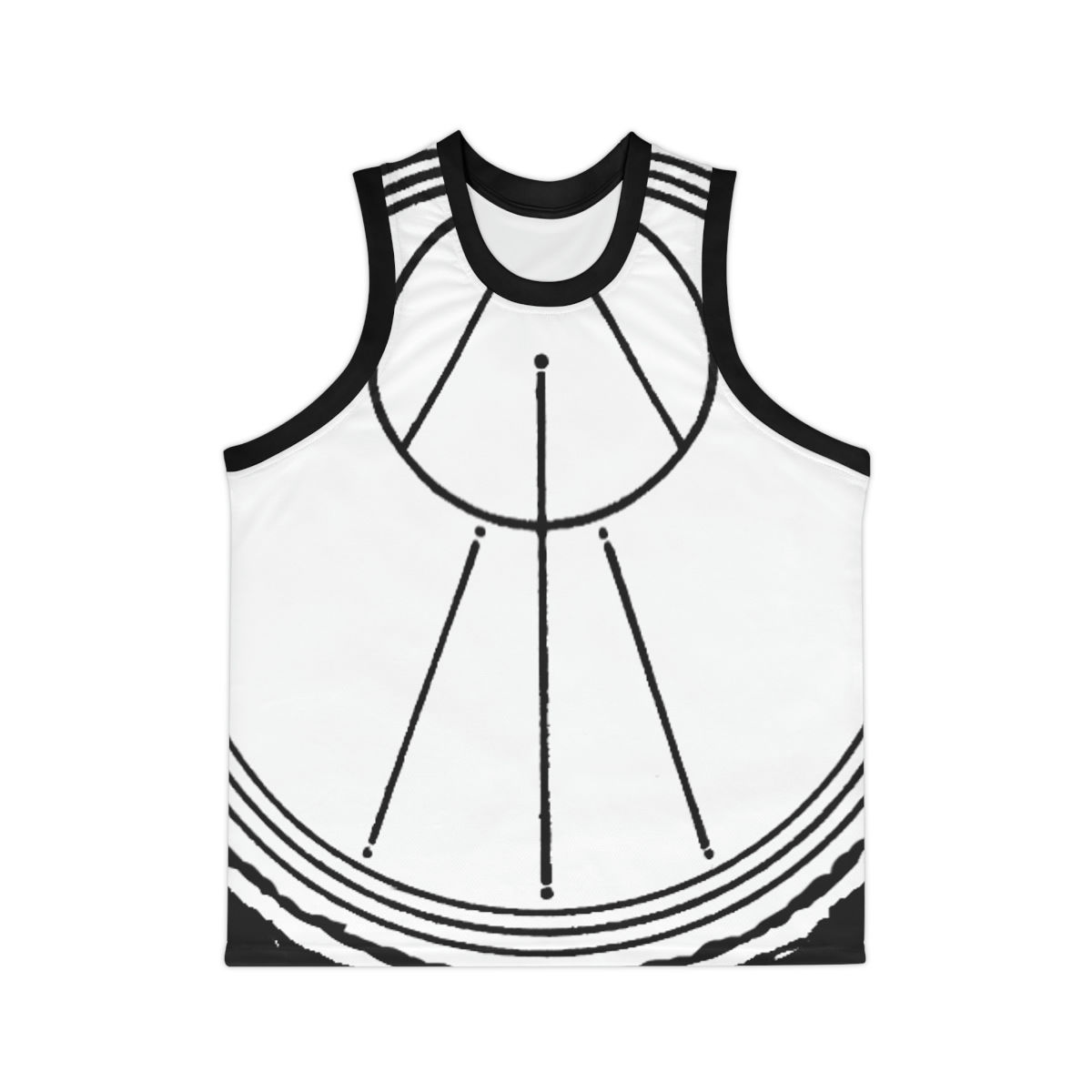 Black: Basketball Jersey