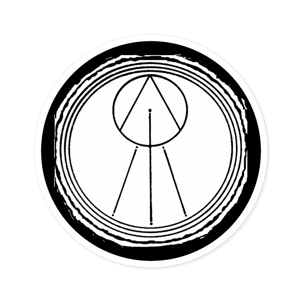 Thumbnail: Black: Round Stickers