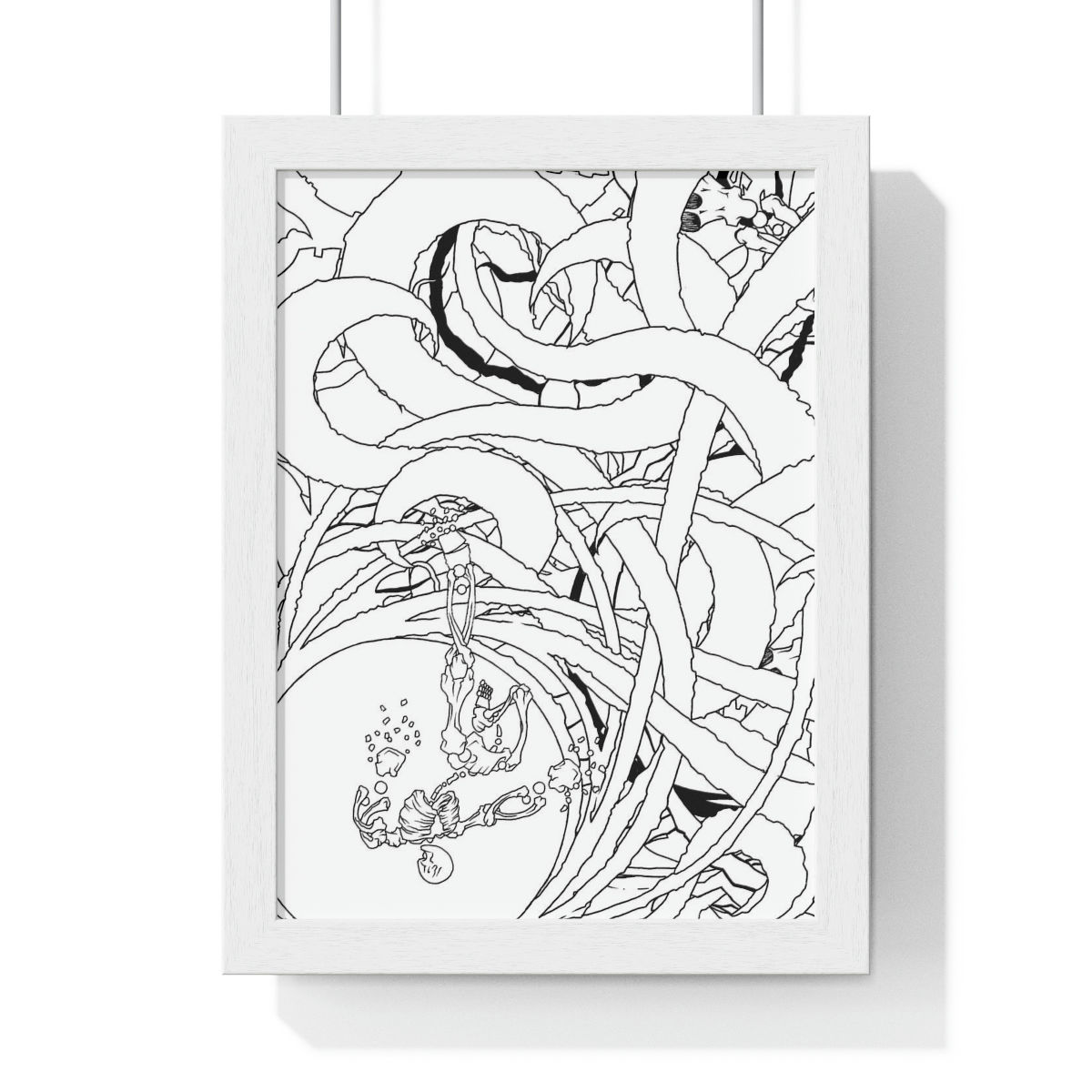Bird Walk: Premium Framed Vertical Poster