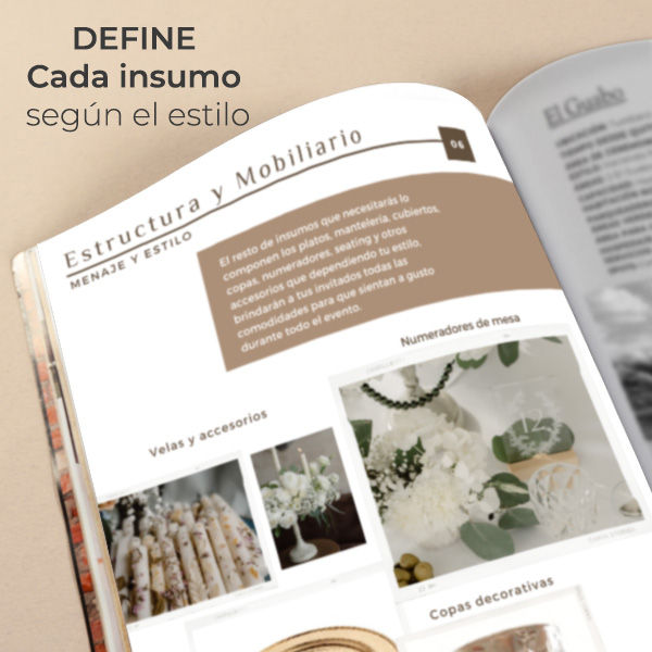 Miniatura: GUÍA | para escoger los muebles para tu boda
